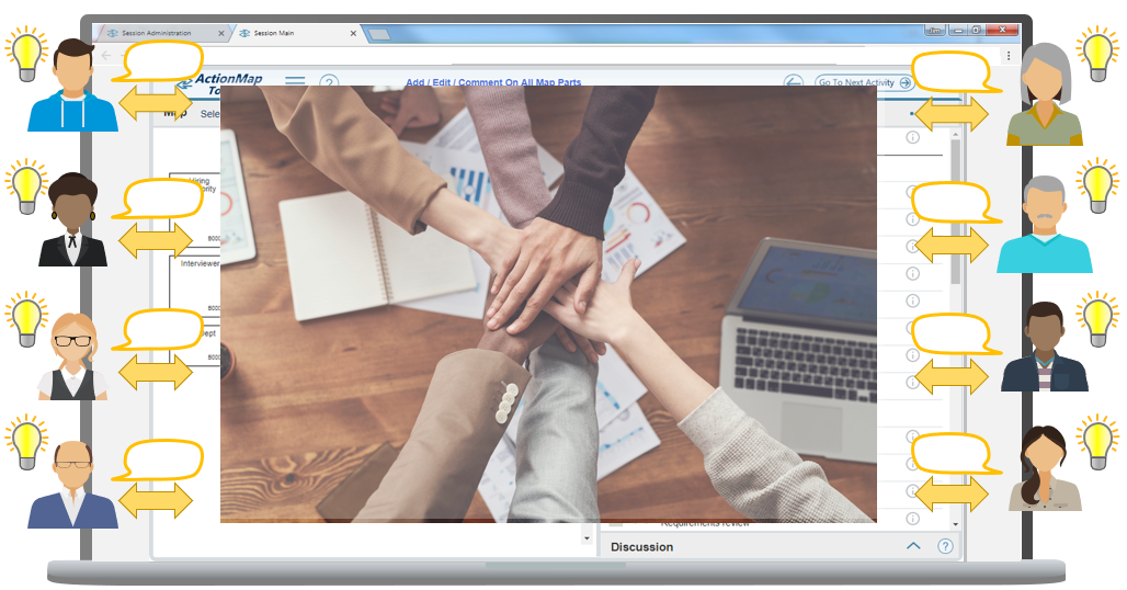 Meetings shared understanding with ActionMap image